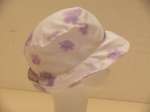 Chapeau pluie coton plastifi�, femme